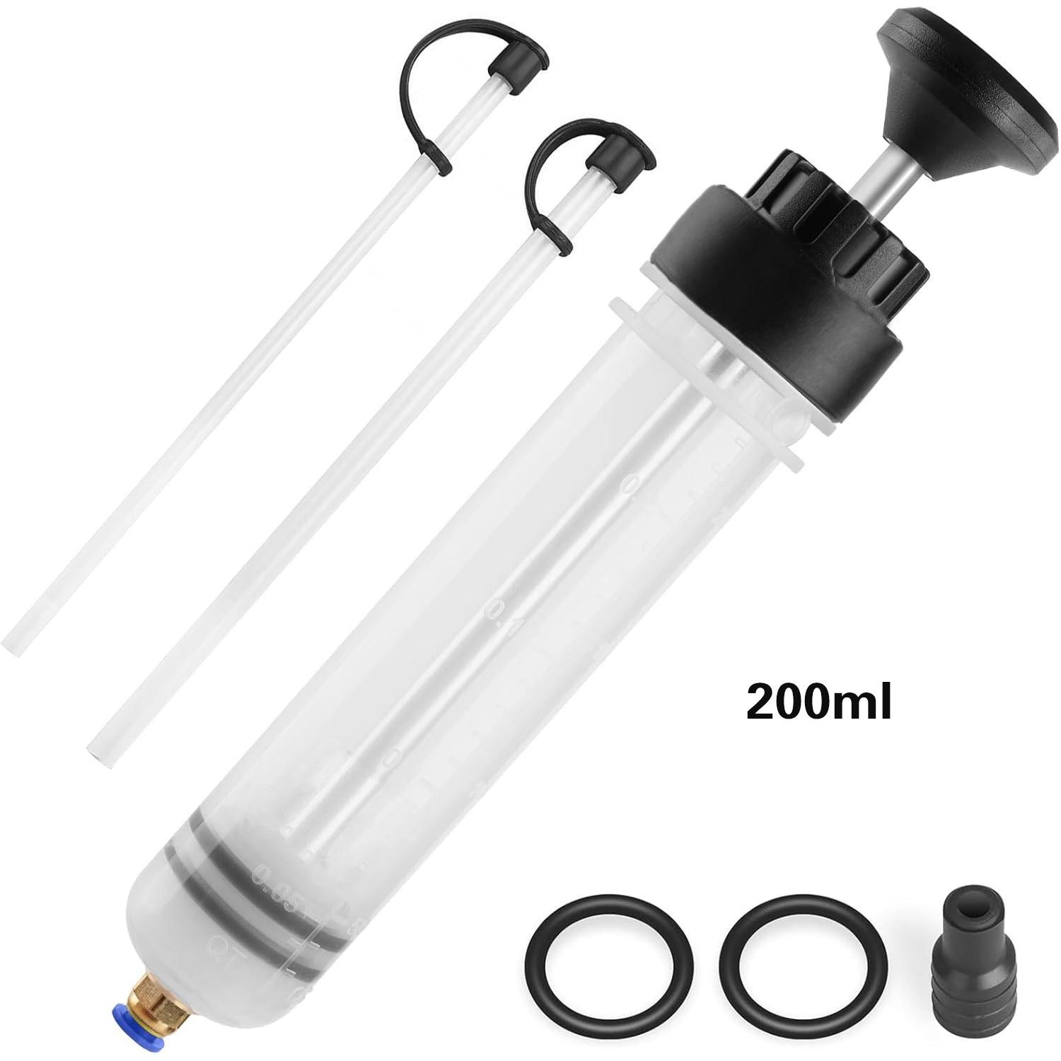 

Ручной насос для автомобильного моторного масла, шприцевого типа, подходит для откачки трансмиссионного масла и тормозной жидкости, а также для очистки инжекторов.