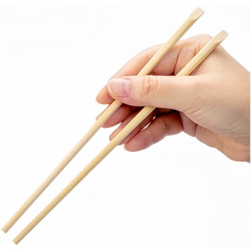 Yamato Bussan Disposable Chopsticks with Knots, Bamboo, 24cm Long, Utilizing Bamboo Knots, Recyclable Resource, Pack of 100