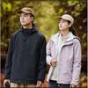 3-in-1 Detachable Waterproof Windproof Hiking Jacket With Fleece Liner Men Women Winter Outdoor