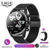 Men's Large-Screen Round Dial Smartwatch with Multi-Functionality and Bluetooth Calling