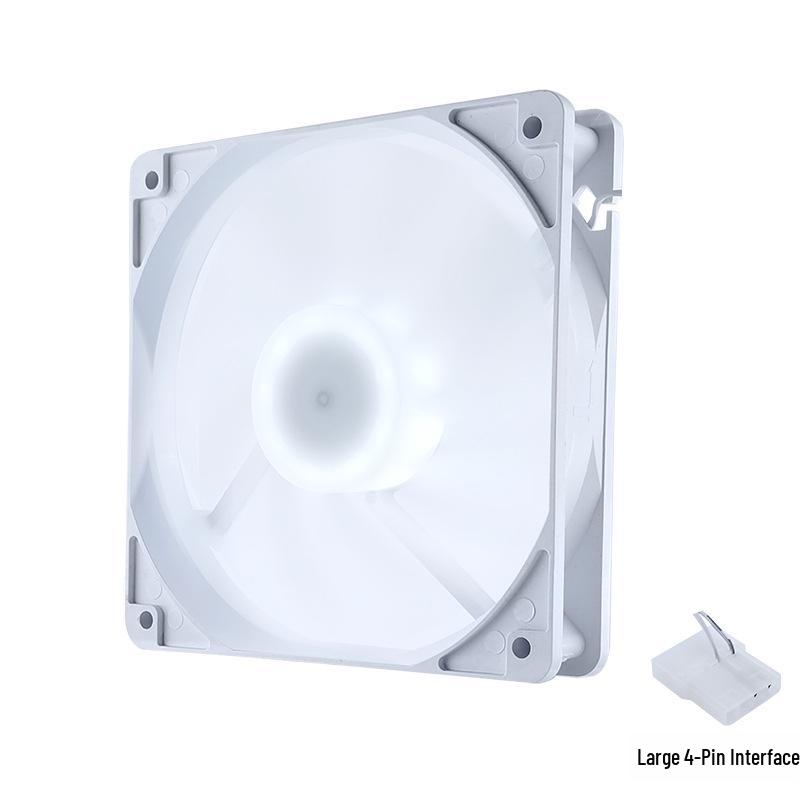 Silent LED 120mm 4-Pin Chassis Cooling Fan