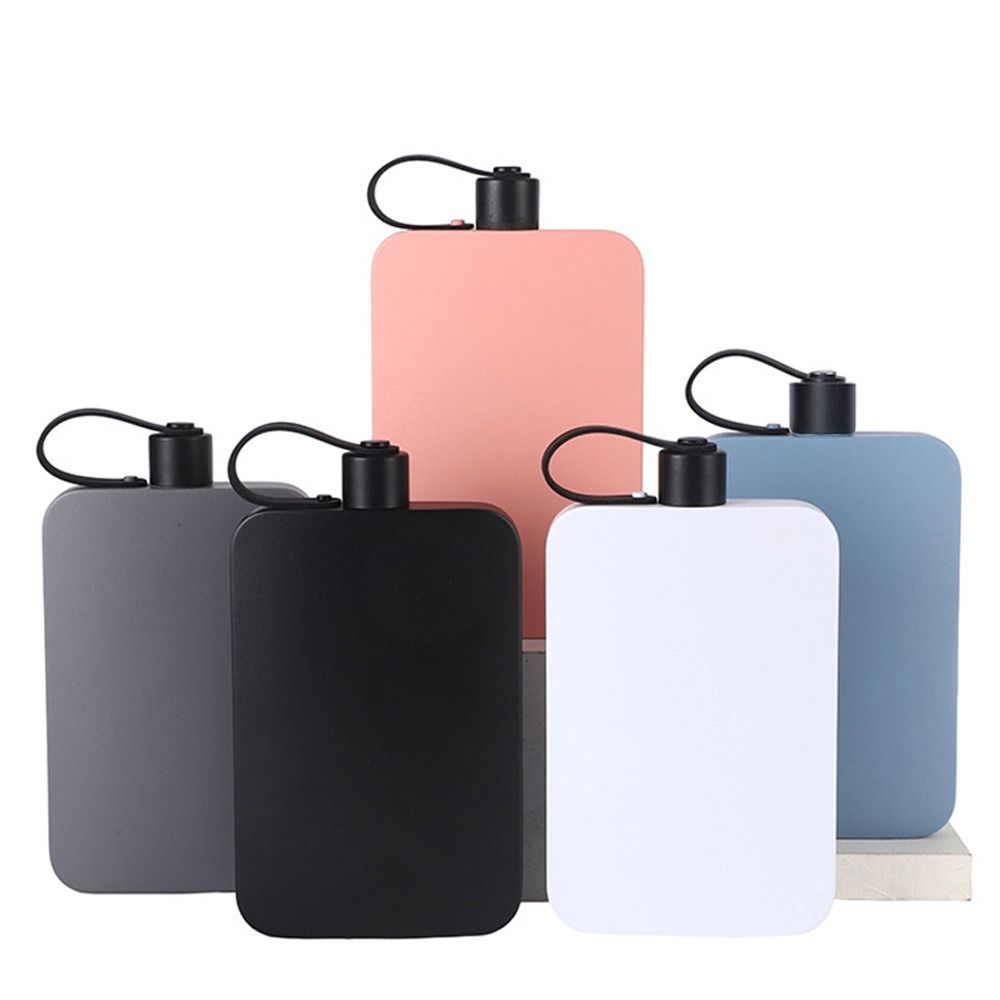 Square Shape Portable Hip Flask 500ml Flat Kettle Practical Wine Flask Bar Tools