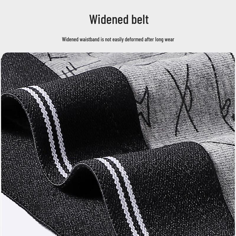 LANGSHA Men's Anti-bacterial Boxer Briefs Multi-pack