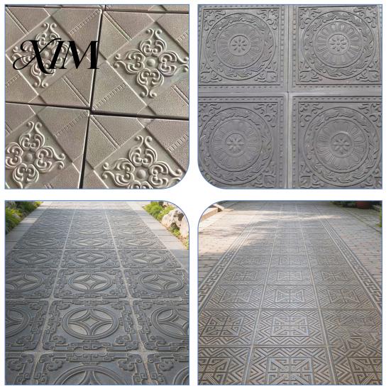 Easy DIY Garden Tile Mold Reusable Concrete Path Stepping Stone Mold, Pavement Cement Mould, Home Craft Project for Enthusiasts Patio Walkway