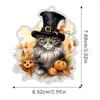 Fun Frighteningly Halloween Witch Hanging Charm For Creative Vehicle Accessories