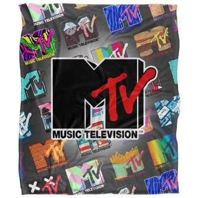 MTV Silky Logo Superweiche Decke