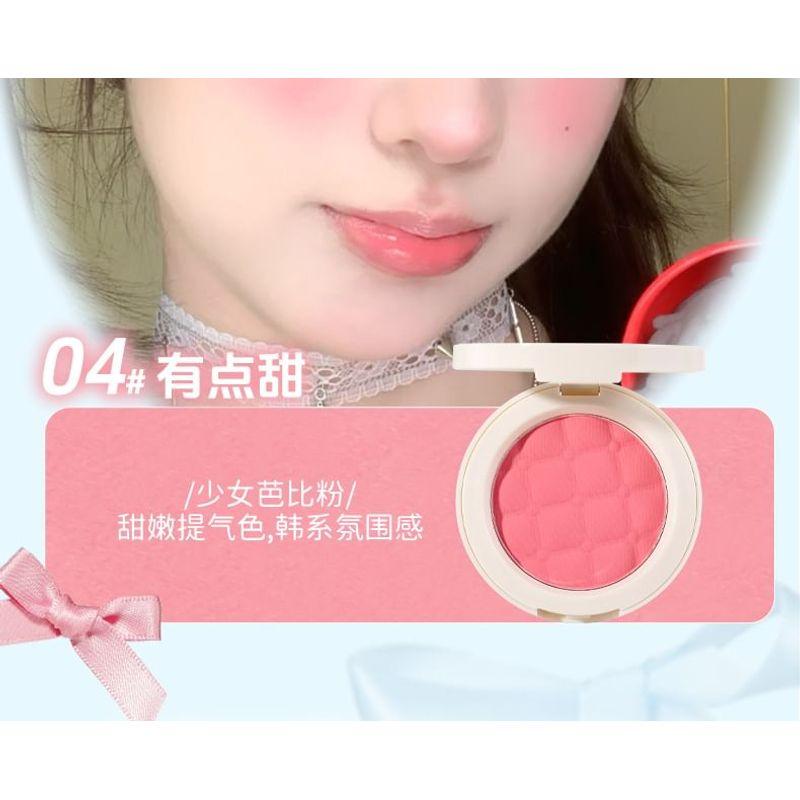 xixi - Lattice Cloud Atmosphere Blush - 5 Colors