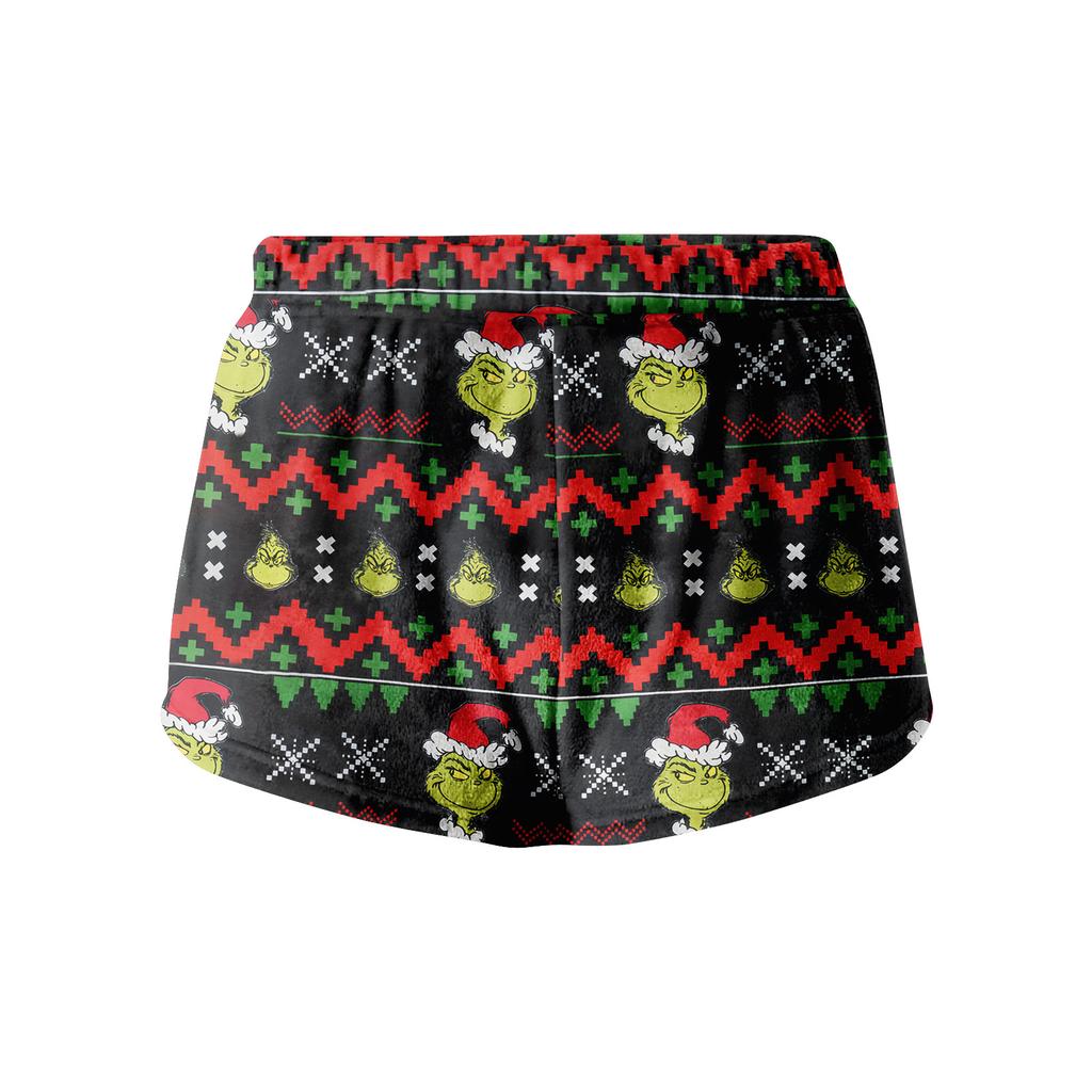 Women's Soft Stretch Flannel Short Side Pocket Drawstring Casual Pajama Pants Soft Pajama Pants