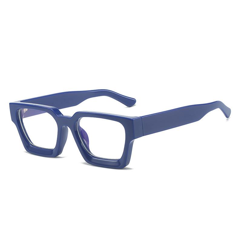 Merk Heren Vierkant Brilmontuur Optisch Fotochromisch Blauw Licht Leesbril Retro Grote Bril Klassieke Computerbril +2.0