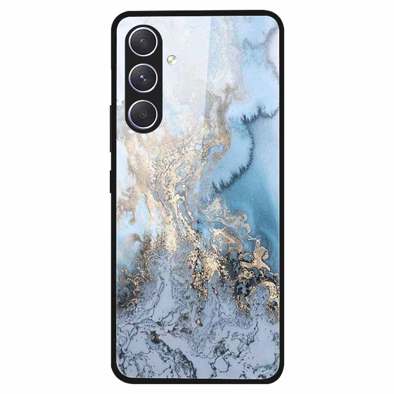 Tempered Glass Case For Samsung Galaxy A34 / A54 5G Cover Hard Shockproof Cases for Samsung A54 Funda Coque for GalaxyA54 case
