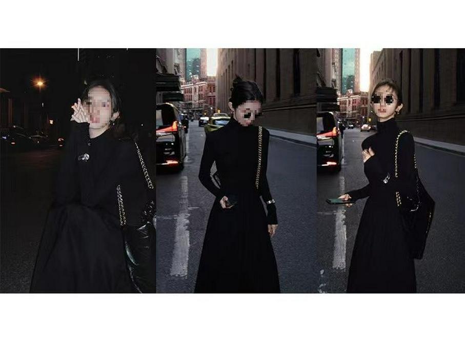 2023 Audrey Hepburn-Inspired Korean Style Slimming Over-the-Knee Spring Dress for Women