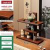 Solid Wood Tiered Display Stand for Jewelry, Ornaments, Snacks & Succulents