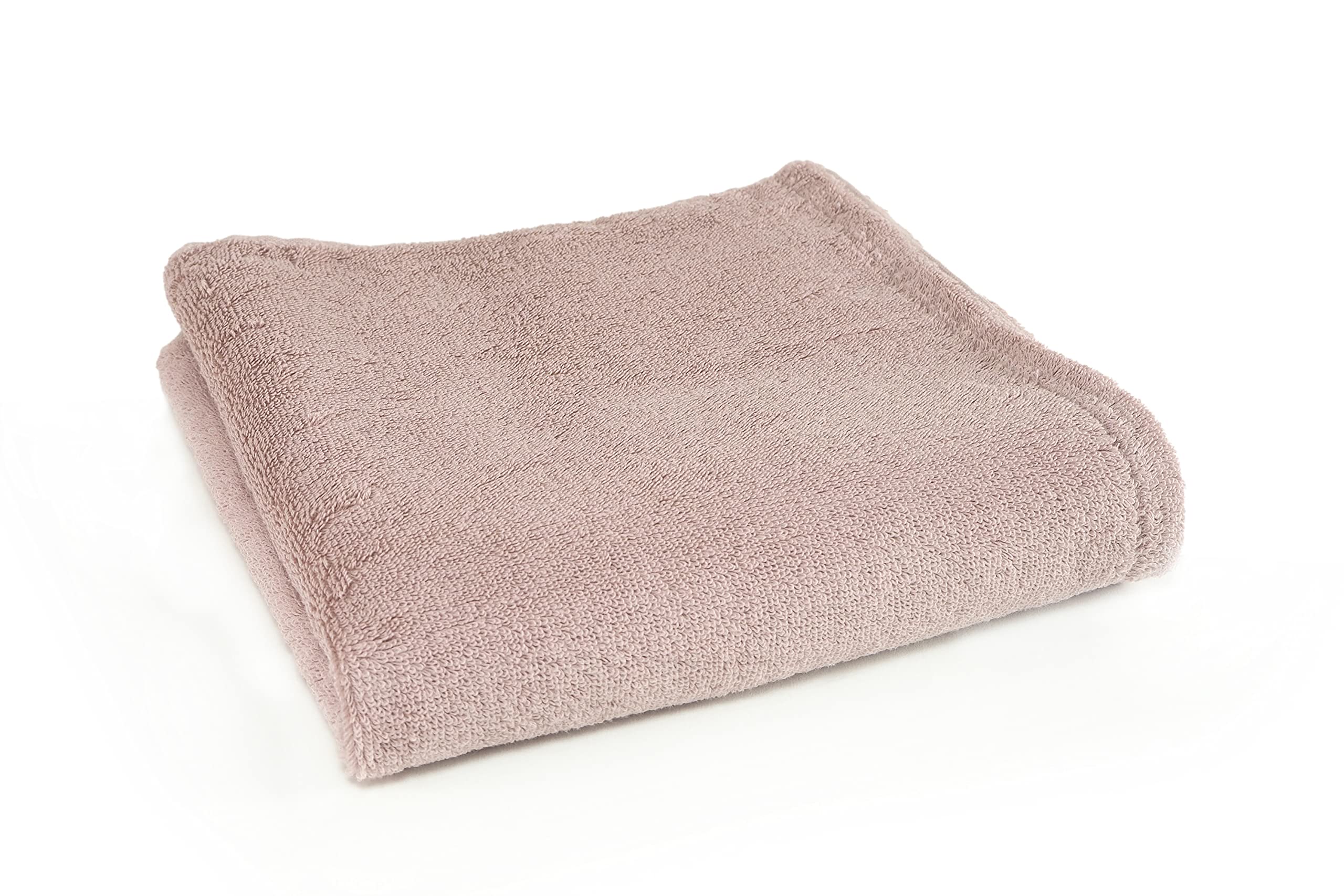 

Compact bath towel Macaroni Smoke pink higotoni. 50×100cm