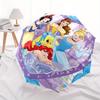 Princesses, Disney Automatic Opening and Closing Umbrella, Compact Travel Umbrella, Lightweight and Portable, Suitable for Beach Commuting B