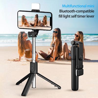 Selfie Stick Multifunctional Extendable Adjustable Universal 360 Degree Rotation Taking Photos with Fill