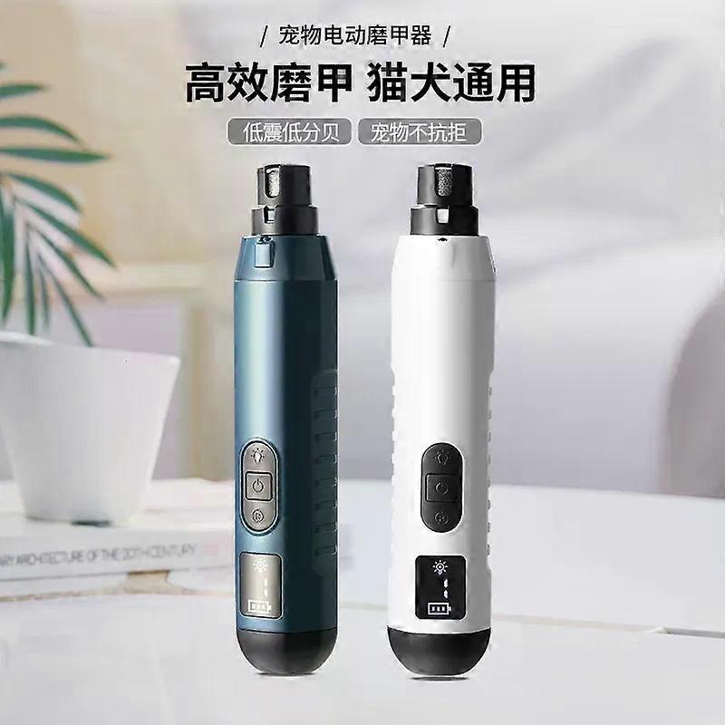 2026 New Silent Groom Pro Pet Nail Grinder  5Speed 40dB Quiet Electric Nail Trimmer with LED Light | Painless Paws Grooming for Small/Medium/Large Dog