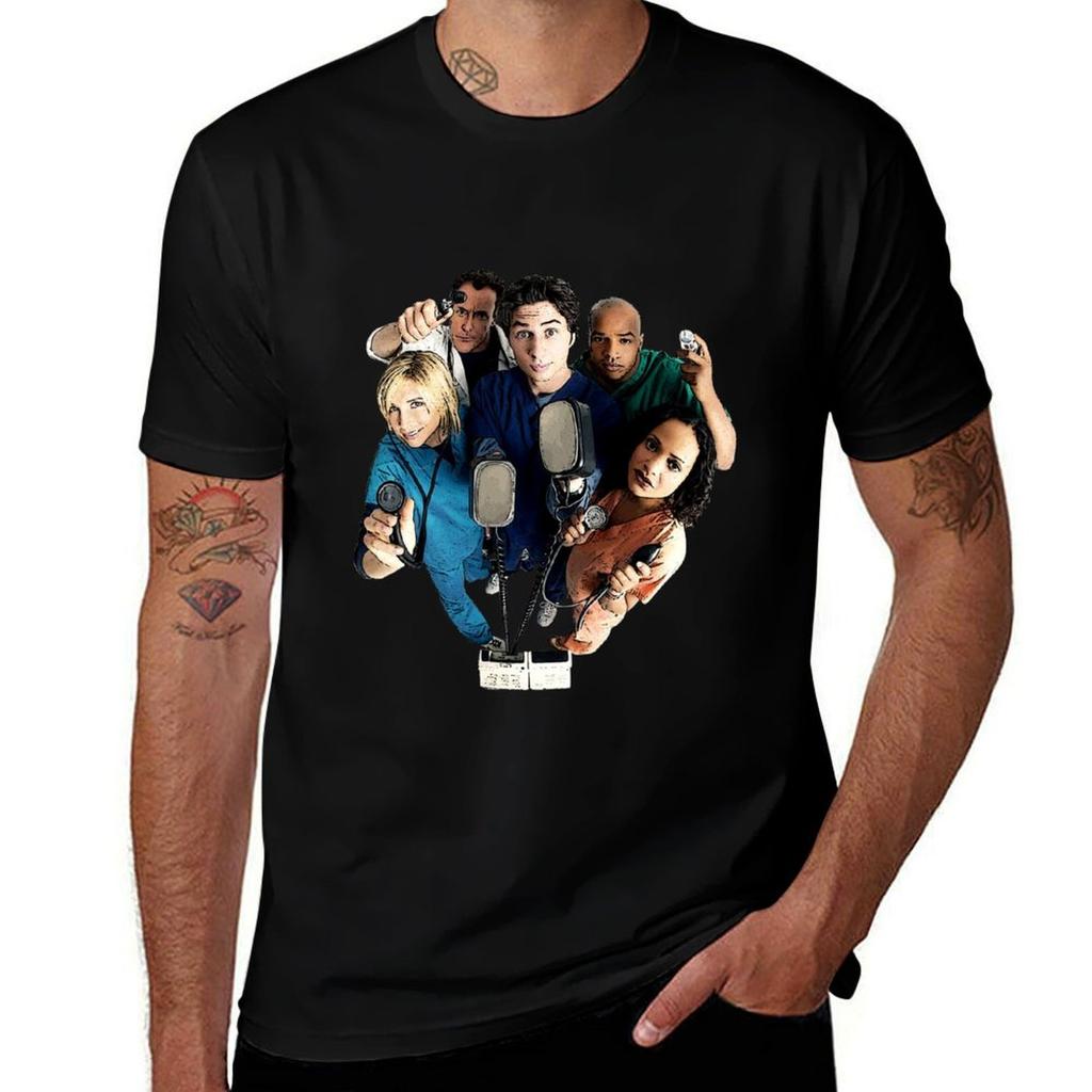 Scrubs TShirt Classic Basic Casual TShirt