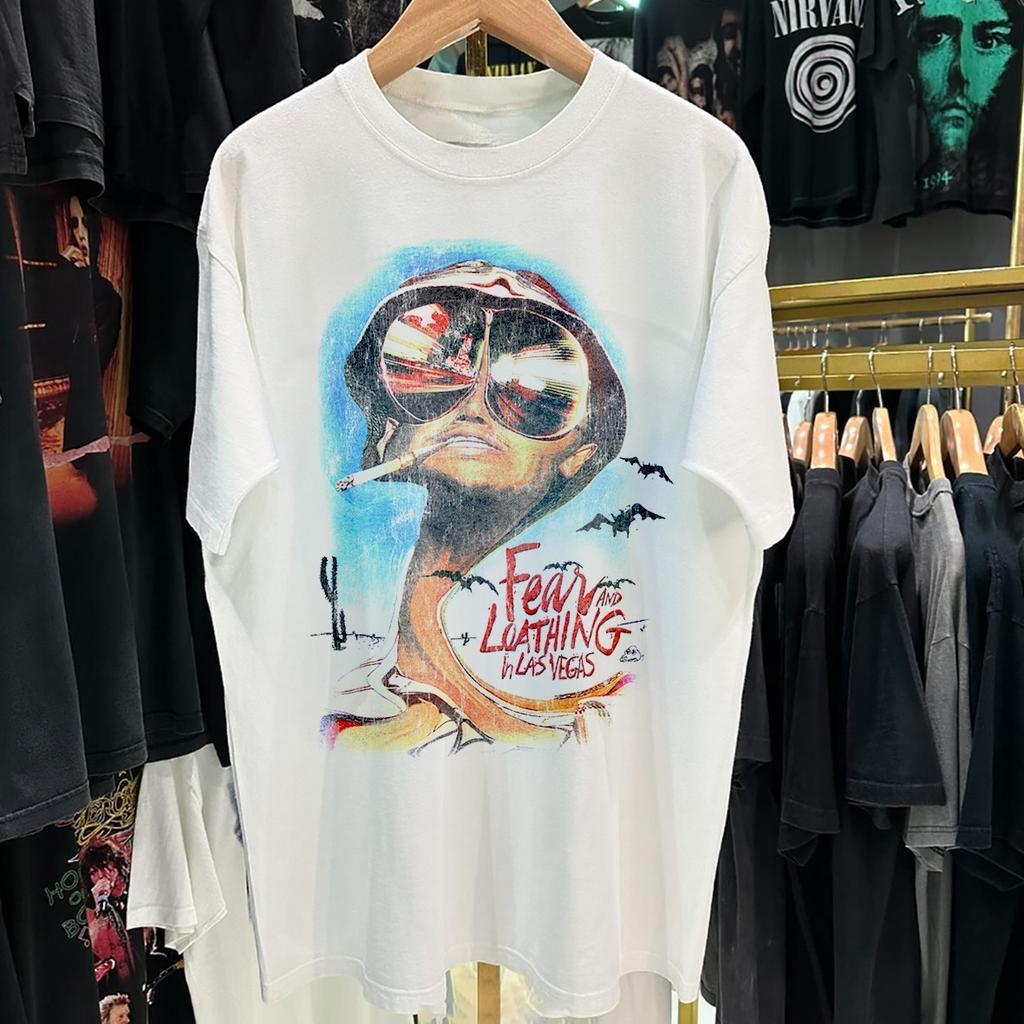1998 Fear And Loathing Aged T-Shirt White S