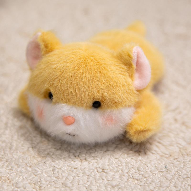 Cute Little Animal Elephant Rabbit Refrigerator Sticker Plush Toy Doll Magnetic Fox Doll Girl Rag Doll