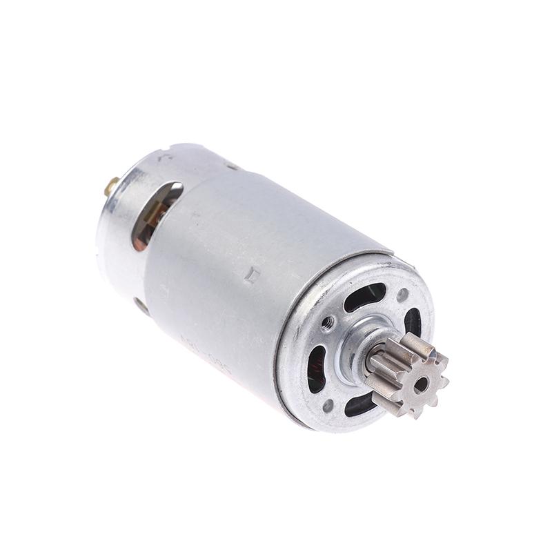 9 Teeth 18/24V Brushed Motor 560 Hedge Trimmer Motor D-Type Trimmer Electronic Component Motor Power Tool Accessories