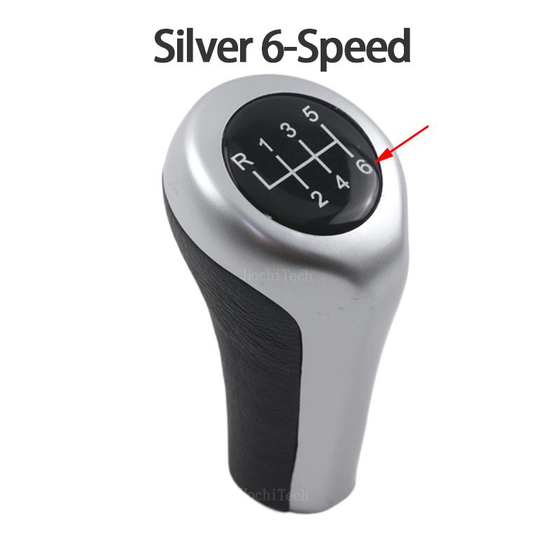 For BMW 1 3 5 6 Serie E30 E32 E34 E36 E38 E39 E46 E53 E60 E63 E83 E84 E90 E91 5/6 Speed Manual Gear Shift Knob Lever Replacement