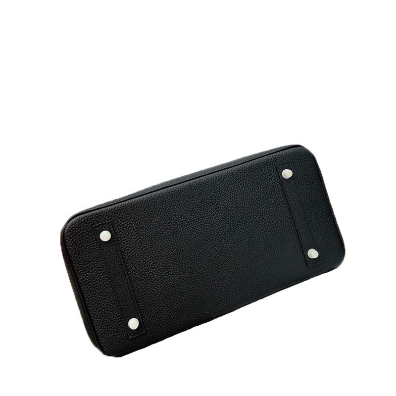 100% Pravá Kůže Designová Kabelka Luxusní Teletina Dámské Tote Tašky s Logem Vysoce Kvalitní Značková Kabelka s Horním Uchem