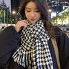 Autumn Winter Scarf Classic Tassel Scarf Plaid Print Tassel Trim Scarf Thick Warm Shawl Versatile Long Wrap For Women Autumn