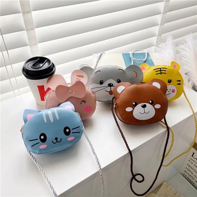 Kids Baby Girls Boys Cartoon Animal Bag Crossbody Design Purse Handbags Bags PU Leather Cute Rabbit Snap Shoulder Bag 2026 Gift