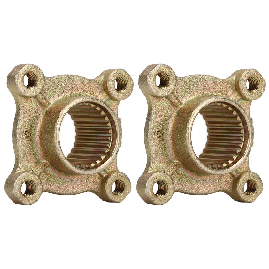 2pcs Wheel Rear Axle Hub 28 Tooth Spline 4 Stud for 50CC 110CC 150CC Quad Bike ATV Go Kart