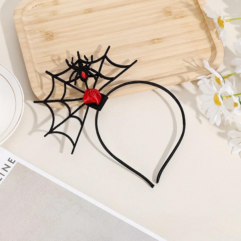 Halloween Stirnband Dekorativ Festlich Spinne Haarreif Mit Choker Halskette Foto Requisiten Kostüm Cosplay Zubehör