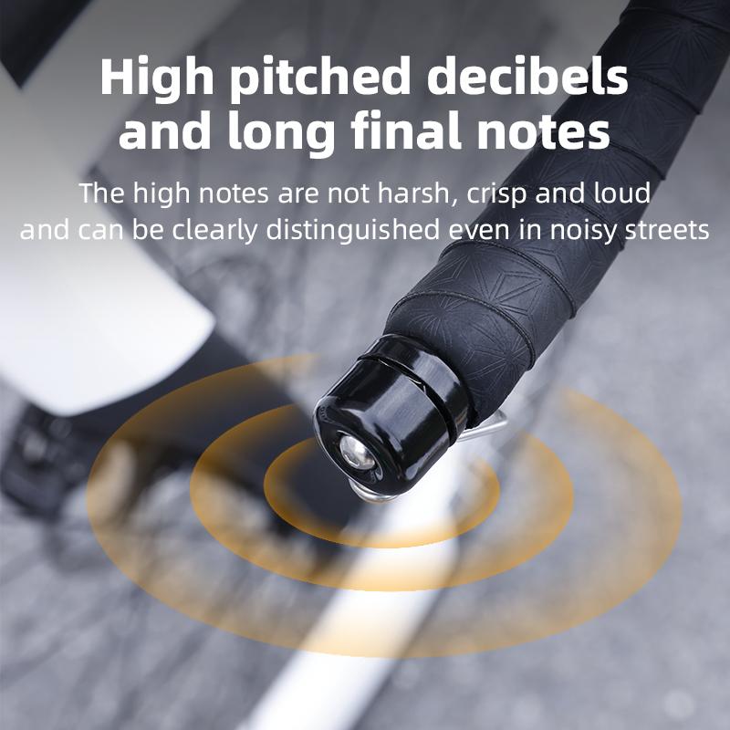 Highway Bicycle Handlebars Blocked Bell Bent Handlebars Blocked Horns Warning Bell Riding Bike Accessories