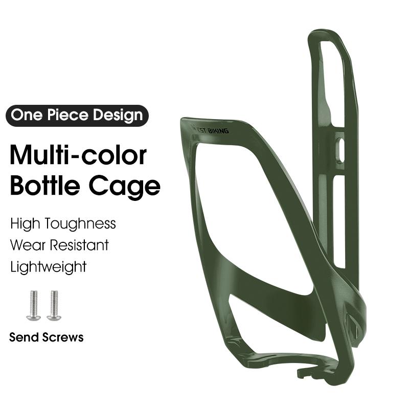 WEST BIKING Ultralight Bike Bottle Cage PC Bicycle Bottle Holder Mountain Folding Bike Cage  Bracket Frame Mounting Bike Parts