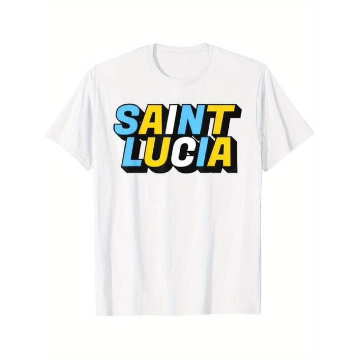 Saint Lucia St T Shirt S белый
