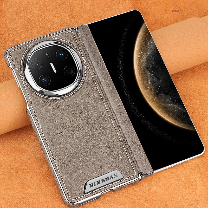 Applicable to Huawei matex1 mobile phone case magnetic suction new x1 collector's edition central axis anti-drop x1 business men's leather case