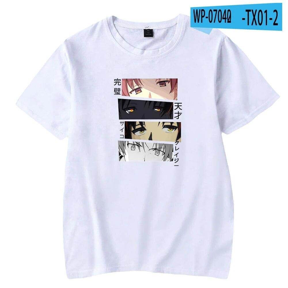 Klassenzimmer der Elite Mode T-shirt Frauen Unisex Sommer Kurzarm T-shirts Anime Casual Streetwear T-shirts Unisex