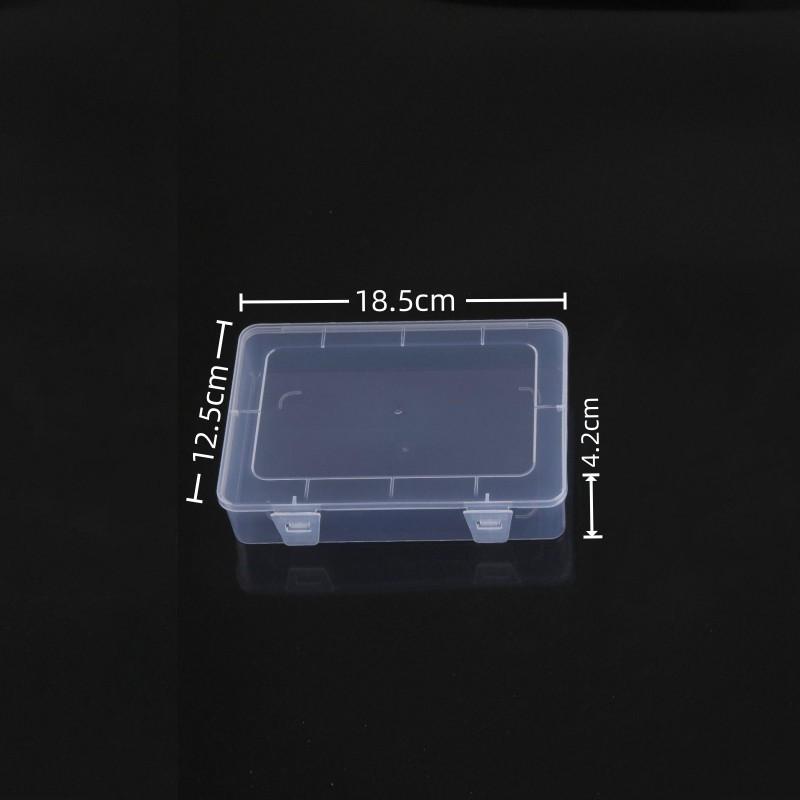 Cutie Plastic PP Rectangulară Translucidă Cutie Ambalaj Mică Cutie Material Transparentă Cutie Depozitare Transparentă Cu Capac