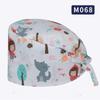 Unisex All-Cotton Printed Surgical Cap for Medical and Food Services