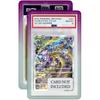 35Pt Psa Bewertete Karte Hülle Gradient Silikon TPU Stoßfänger Hülle Schutz für Sportspiel Pokemon Karte Display Hüllen Skin