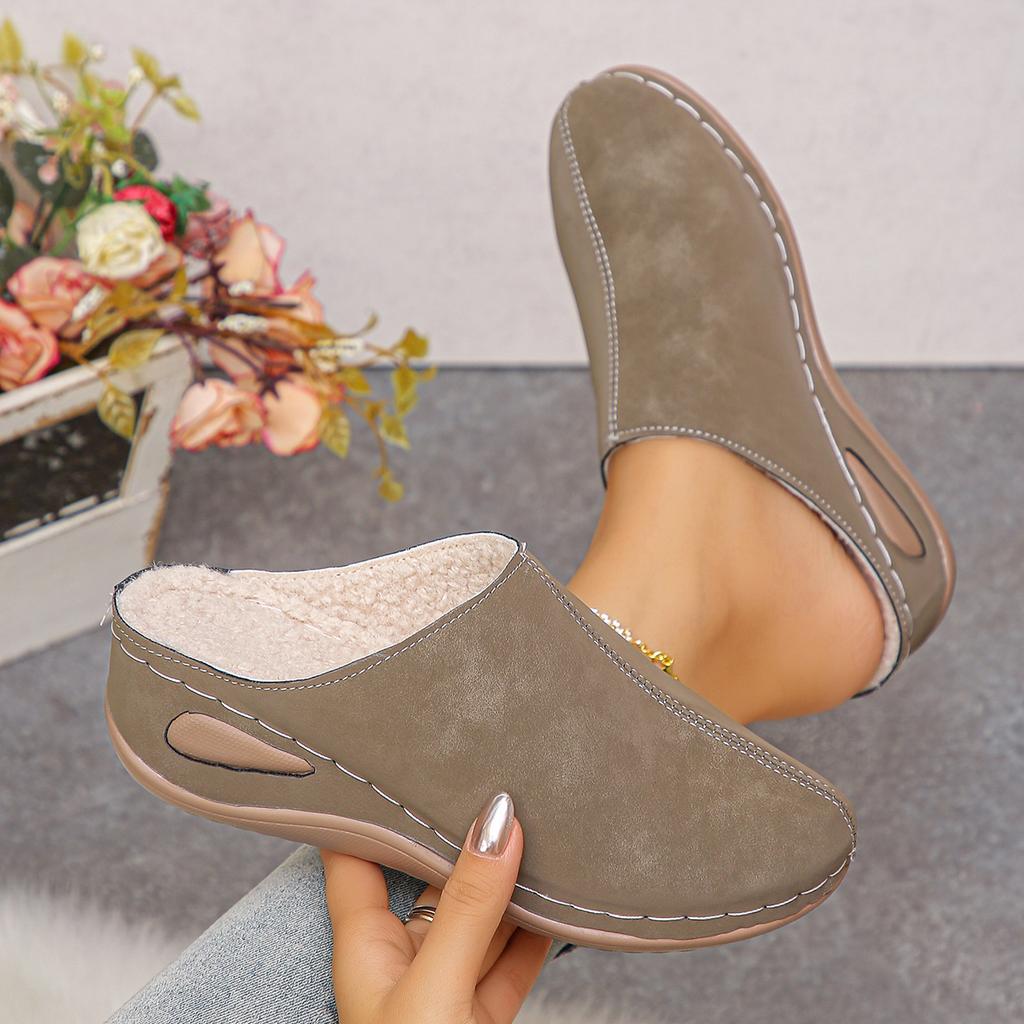 Women Slippers Summer Fashion Slippers Closed Toe Platform Sandals Vintage Designer Slides Women 2026 New Wedge Shoes Ladies
