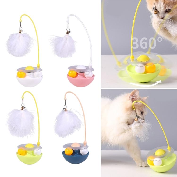Wand Cats Toy Teaser Cats Toy Wobble Toy Feathered Detachable Wand