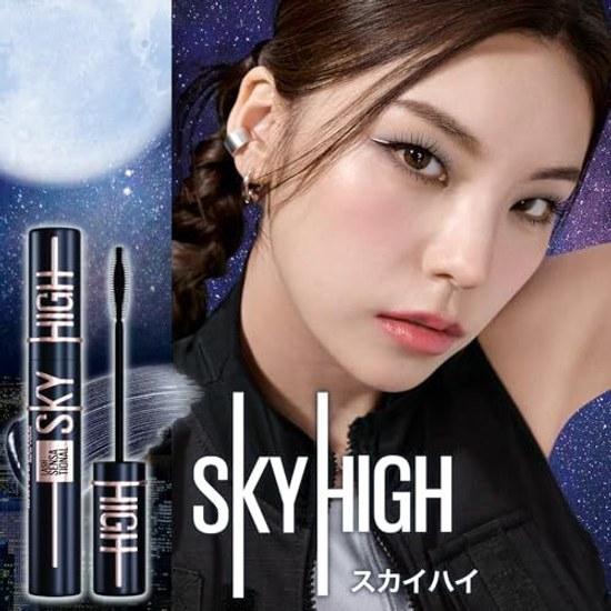 Maybelline Sky High Mascara Cosmic Blast 201 Tsukikage Marine Zwart #Waterproof Borstel Kam Lange Volume