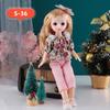 Exquisite 30cm Bjd Doll Dress Multi-style 30cm Cotton Doll Dress  Dress Up Games