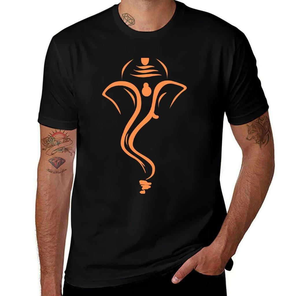 Ganesha T Shirtt Tshirt Antifade Casual Tee Shirt