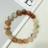 Women Natural Crystal Beaded Bracelets 8mm 10mm 12mm Round Yoga Bead Stretch Bangle Handmade DIY Jewelry Gift
