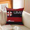 EVILS RRESIDENT GAME Pillow Covers Cartoon Sofa Decorative Home Doublesided Printing Short Plush Cute Cushion Cover