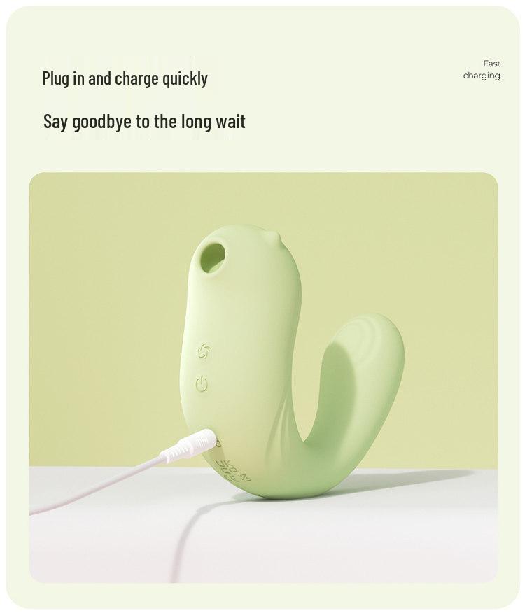 Little Sea Lion Smart Heating Female Vibrator with Sucking and Vibration, App-Controlled.