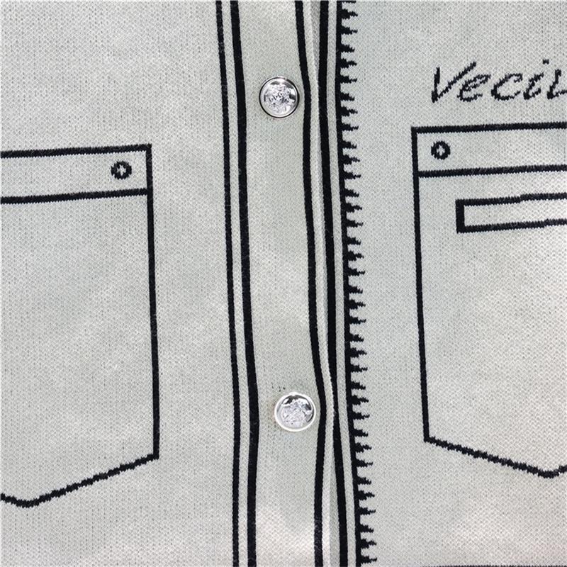 Women's Autumn And Winter Fashion Suit Loose Mid Length Knitted Top Wide Leg Pants Two Piece Set