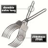 Stainless Steel Bread And Ham Cutter Multi Purpose BBQ Tongs Household And Outdoor Cooking Tool