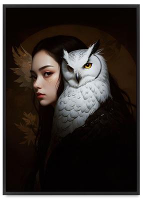 Poster Portrait Owl