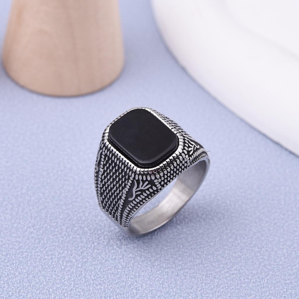 R3271 Men 316LStainless/Titanium Steel Rings Classic Trend Jewelry High Quality Product